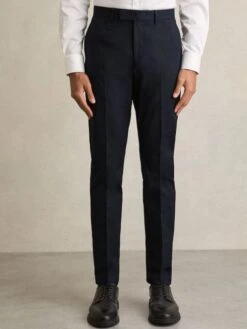 Reiss Navy Eastbury Slim Fit Chinos -Style Trend Shop 153202s3