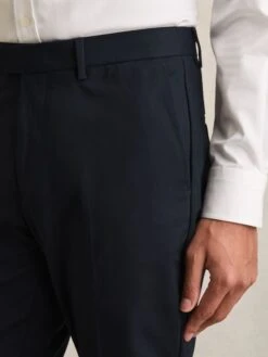Reiss Navy Eastbury Slim Fit Chinos -Style Trend Shop 153202s4