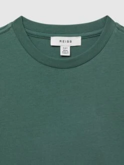 Reiss Pine Green Bless Junior Crew Neck T-shirt -Style Trend Shop 184424s6