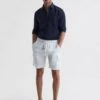 Reiss White Baie Vilebrequin Linen Shorts 2 Reiss White Baie Vilebrequin Linen Shorts -Style Trend Shop 198700s