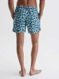 Reiss Blue Multi Moorea Vilebrequin Leopard Print Swim Shorts -Style Trend Shop 199 963s4
