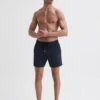 Reiss Navy Moorea Vilebrequin Plain Swim Shorts -Style Trend Shop 243 026s