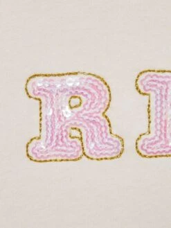 Reiss Pale Pink Jasmine Junior Sequin T-Shirt 13 Reiss Pale Pink Jasmine Junior Sequin T-Shirt -Style Trend Shop 2WC902s6