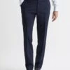 Reiss Blue Broadgate Prince Of Wales Check Mixer Trousers 2 Reiss Blue Broadgate Prince Of Wales Check Mixer Trousers -Style Trend Shop 2XP 798s