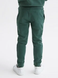 Reiss Midnight Green Ali Senior Garment Dye Jersey Joggers -Style Trend Shop 400712s5