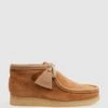Reiss Tan Clarks Originals Suede Wallabee Boots -Style Trend Shop 401697s