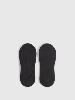 Reiss Black Axis Trainer Socks