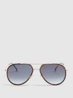 Reiss Tortoise Carrera Eyewear Aviator Sunglasses
