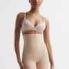 Reiss Nude Spanx Shapewear High Rise Mid-Thigh Shorts -Style Trend Shop 509 088s