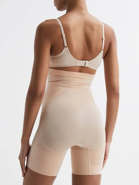 Reiss Nude Spanx Shapewear High Rise Mid-Thigh Shorts 5 Reiss Nude Spanx Shapewear High Rise Mid-Thigh Shorts - Image 3