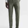Reiss Sage Riva Wool-Linen Blend Trousers 2 Reiss Sage Riva Wool-Linen Blend Trousers -Style Trend Shop 517 703s
