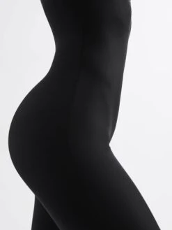 Reiss Black Spanx Shapewear Open-Bust Mid-Thigh Bodysuit 8 Reiss Black Spanx Shapewear Open-Bust Mid-Thigh Bodysuit -Style Trend Shop 658 826s3