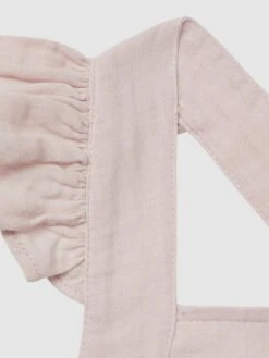 Reiss Pink Cerys Senior Cotton Cross Back Dress -Style Trend Shop 689 257s6