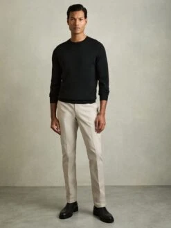 Reiss Stone Eastbury Slim Fit Chinos