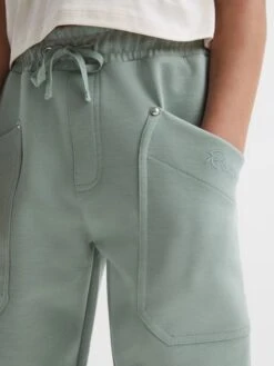 Reiss Sage Tila Jersey Drawstring Joggers -Style Trend Shop 783372s4