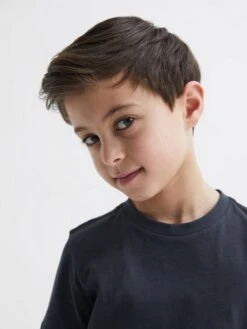 Reiss Airforce Blue Bless Senior Crew Neck T-shirt 13 Reiss Airforce Blue Bless Senior Crew Neck T-shirt -Style Trend Shop 808 082s4