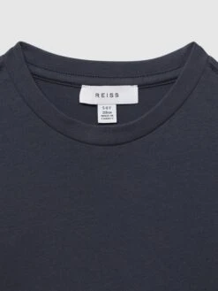 Reiss Airforce Blue Bless Senior Crew Neck T-shirt 17 Reiss Airforce Blue Bless Senior Crew Neck T-shirt -Style Trend Shop 808 082s8