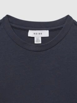 Reiss Airforce Blue Bless Junior Crew Neck T-shirt 17 Reiss Airforce Blue Bless Junior Crew Neck T-shirt -Style Trend Shop 814 920s8