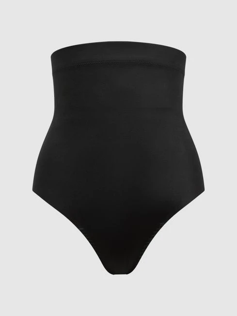 Reiss Black Spanx Shapewear High-Waisted Thong 4 Reiss Black Spanx Shapewear High-Waisted Thong - Image 2
