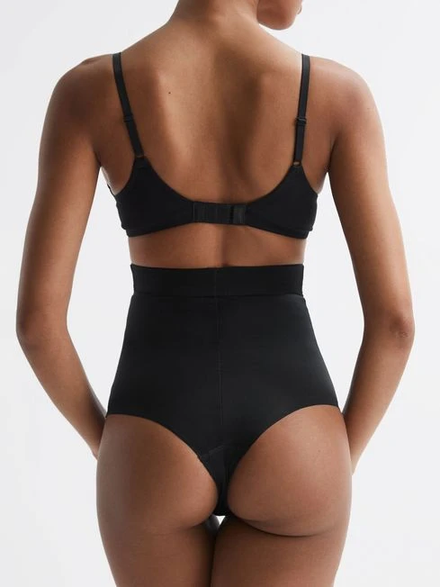 Reiss Black Spanx Shapewear High-Waisted Thong 5 Reiss Black Spanx Shapewear High-Waisted Thong - Image 3