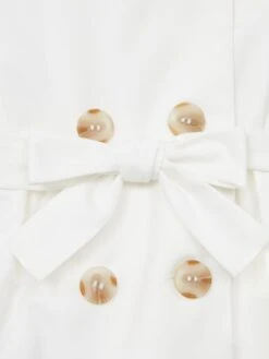 Reiss White Natalie Junior Sleeveless Belted Dress 17 Reiss White Natalie Junior Sleeveless Belted Dress -Style Trend Shop 878 556s8