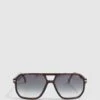 Reiss Carrera Eyewear Aviator Sunglasses -Style Trend Shop 905907s