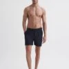 Reiss Navy Kulbir Gurka Hemingsworth Front Pleat Swim Shorts -Style Trend Shop 960 110s