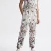 Reiss Pink Print Kemi Junior Floral Print Drawstring Joggers -Style Trend Shop 960 511s
