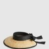 Reiss Neutral Kylie Oversized Visor -Style Trend Shop A29 062s