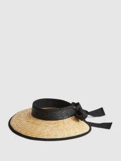 Reiss Neutral Kylie Oversized Visor