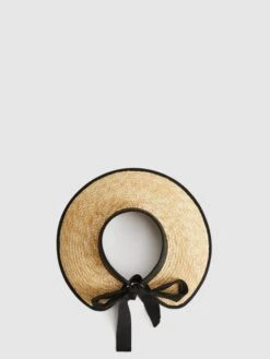 Reiss Neutral Kylie Oversized Visor 11 Reiss Neutral Kylie Oversized Visor -Style Trend Shop A29062s5