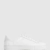 Reiss White Leather Trainers -Style Trend Shop A78 018s