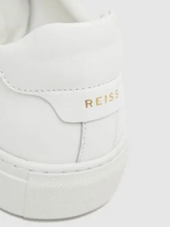 Reiss White Leather Trainers 12 Reiss White Leather Trainers -Style Trend Shop A78018s5