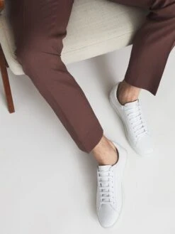 Reiss White Leather Trainers 15 Reiss White Leather Trainers -Style Trend Shop A78018s8