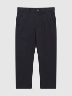 Reiss Navy Eastbury Junior Slim Fit Chinos -Style Trend Shop A85336s2