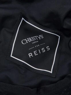 Reiss Navy Arbor Wool Baker Boy Cap -Style Trend Shop C09482s3