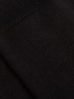 Reiss Black Celine Fine Wool Loafer Socks -Style Trend Shop C28442s3