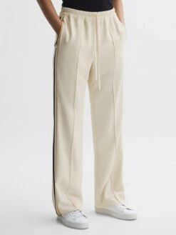 Reiss Cream Odell Wide Wide Leg Pull On Trousers 10 Reiss Cream Odell Wide Wide Leg Pull On Trousers -Style Trend Shop C32 144s3