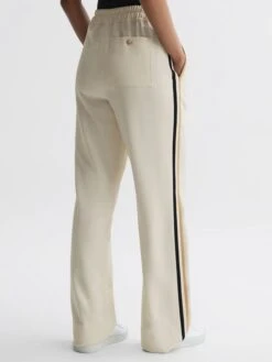 Reiss Cream Odell Wide Wide Leg Pull On Trousers 12 Reiss Cream Odell Wide Wide Leg Pull On Trousers -Style Trend Shop C32 144s5