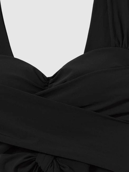 Reiss Black Cristina Wrap Design Bikini Top 8 Reiss Black Cristina Wrap Design Bikini Top - Image 6