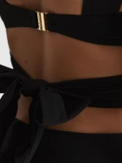 Reiss Black Cristina Wrap Design Bikini Top 15 Reiss Black Cristina Wrap Design Bikini Top -Style Trend Shop C36918s7