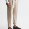 Reiss Stone Borough Relaxed Fit Twill Trousers -Style Trend Shop C47 735s