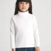 Reiss Ivory Carey Junior Roll Neck Long Sleeve Top 2 Reiss Ivory Carey Junior Roll Neck Long Sleeve Top -Style Trend Shop C47553s