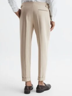 Reiss Stone Borough Relaxed Fit Twill Trousers -Style Trend Shop C47735s5