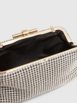 Reiss Opal Adaline Embellished Clutch Bag -Style Trend Shop C55100s5