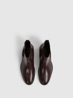 Reiss Brown Tenor Leather Chelsea Boots 12 Reiss Brown Tenor Leather Chelsea Boots -Style Trend Shop C62296s5