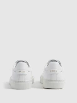 Reiss White Finley Lace Up Leather Trainers 13 Reiss White Finley Lace Up Leather Trainers -Style Trend Shop C65949s6