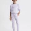 Reiss Lilac Maria Senior Sequin Joggers 1 Reiss Lilac Maria Senior Sequin Joggers -Style Trend Shop C68 725s
