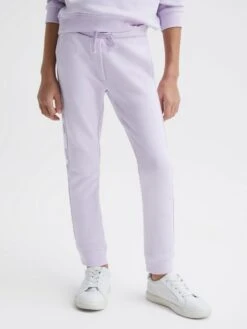 Reiss Lilac Maria Senior Sequin Joggers -Style Trend Shop C68725s6