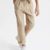 Reiss Camel Joanie Junior Paper Bag Cargo Trousers